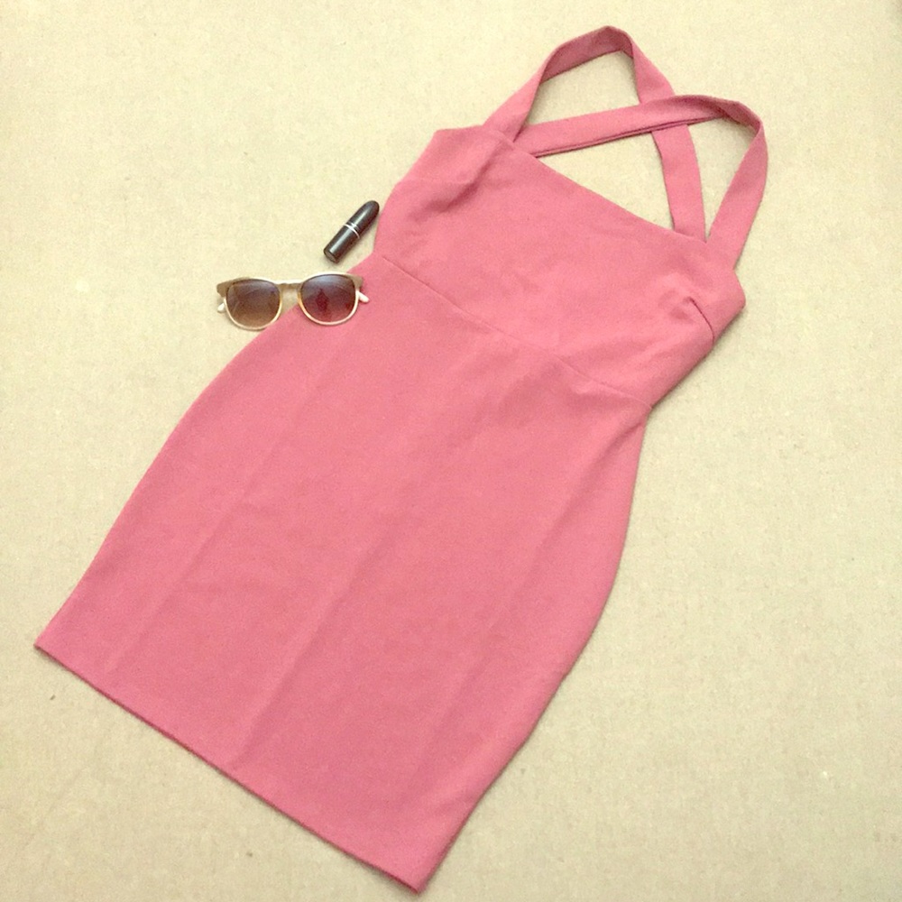 NEW. Cute Mauve Mini Dress